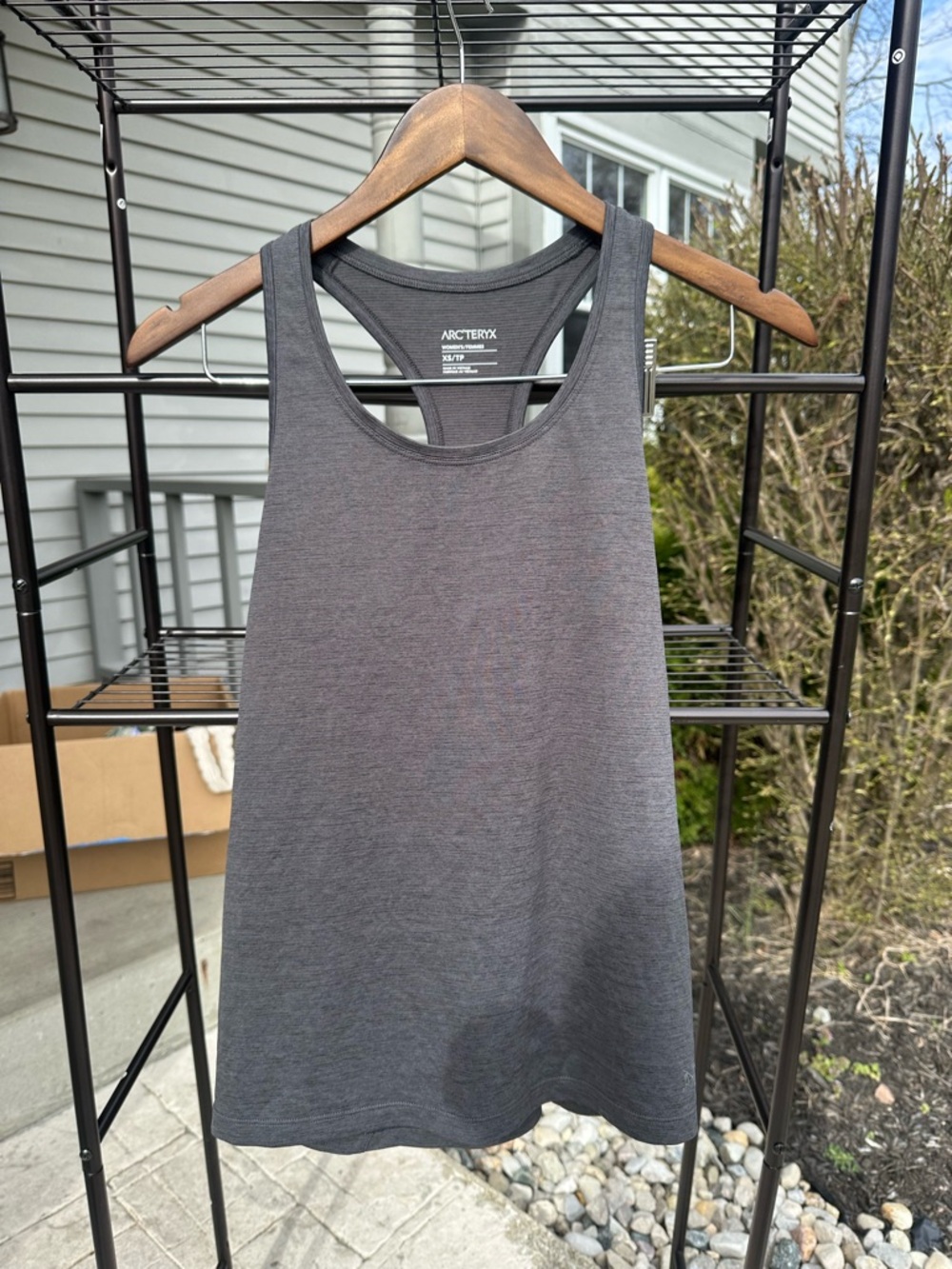 Arc'teryx Dark Gray Racerback Tank Top